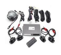 Camara Marcha Atras AHD 1080P 4AI 360 Vista De Pájaro Envolvente De Imagen 3D Vista Frontal Grabadora De Vídeo Digital Adecuada para Autobús/camión/RV(32G)