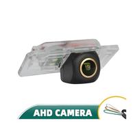 Cámara Marcha atrás AHD 1080P Vista Trasera De Coche Cámara Respaldo Marcha Atrás HD para Serie 1 E82 3 E46 E90 E91 5 E39 E53 X3 X5 DVD Cámara Visión Trasera(AHD1080P)