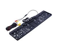 Cámara Marcha atrás Auto Parktronic EU Marco De Matrícula Coche Cámara Visión Trasera HD Nocturna Marcha Atrás con 4 Luces IR Cámara para Coche