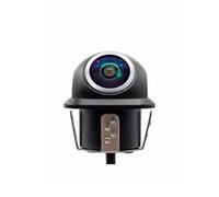 Cámara Marcha Atrás Automóvil Cámara Visión Trasera Coche Lente Ojo Pez Plateado 4K 180 Grados Nocturna HD AHD 1080P Cámara Estacionamiento Vehículos(CVBS AHD 1080P)