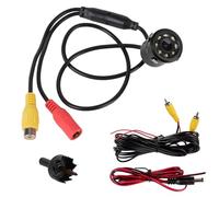 Cámara Marcha Atrás Cámara De Visión Trasera Coche 12V, Asistencia Estacionamiento, PDC, Nocturna Respaldo, 8LED, Monitoreo Gran Angular 170°