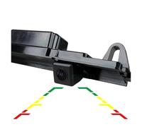 Cámara Marcha Atras Cámara Estacionamiento Marcha Atrás HD HS003 para Toyota para Yaris para Vitz 2006 2007 2008 2009 2010 2011 2012 2013 Cámara Respaldo(0 LED Linear Track)