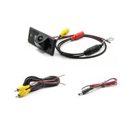 Cámara Marcha Atrás Cámara Visión Trasera CCD HD AHD Fisheye para Touareg 7L 2002 2003 2004 2005 2006 2007 2008 2009 2010 Monitor Marcha Atrás para Coche(C135 AHD 720P)