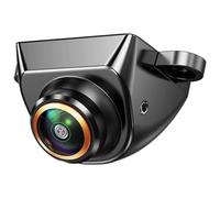 Camara Marcha Atras Cámara Visión Trasera para Coche AHD 1080P Lente Dorada Ojo Pez 170° Nocturna Full HD Cámaras Frontales Marcha Atrás(Black-AHD1080P)