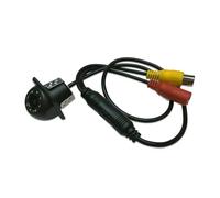 Cámara Marcha Atrás Cámara Vista Trasera Coche Universal Gran Angular Estacionamiento Inverso Sin Monitor LED Respaldo(Plata)