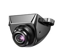 Camara Marcha Atrás Coche Cámara Visión Trasera para Coche DVR CAM 170 AHD 1080P Lente Ojo Pez Dorada Nocturna Full HD Cámaras Frontales Marcha Atrás Vehículo(Black-CVBS-AHD720P)