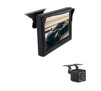Cámara Marcha Atrás Coche Monitor para Coche 5 Pulgadas TFT LCD HD Digital 16:9 800 * 480, Entrada Vídeo Bidireccional Cámara Visión DVD VCD(205-IR Camera)