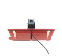 Cámara Marcha Atrás Coche para Fiat para Doblo 2011-2017 con Pantalla De 4,3 Pulgadas Luz De Freno Impermeable para Coche Cámara De Marcha Atrás Cámara De Visión Trasera(Stop Light Camera)