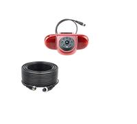 Cámara Marcha Atrás Coche para Opel para Vivaro 2001-2014 Van CCD AHD 1080P Cámara De Visión Trasera De Coche Cámara De Luz De Freno De Estacionamiento De Respaldo Inverso(CVBS Add 10m (4Pin))