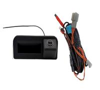 Camara Marcha Atrás Coche para VW para Lavida 2017 para Tiguan 2017-2021 Manija del Maletero Coche Cámara Trayectoria Dinámica Visión Trasera(Small Handle)