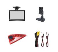 Camara Marcha Atras Monitor LCD De 5 Pulgadas para Nissan NV400 NV 400 con Ventosa Y Soporte, con Cámara Y Luz De Freno Cámara Reserva Coche