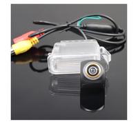 Cámara Marcha Atrás para Ford para Mondeo 2014-2017 para S-MAX para Kuga para Fusion para Grand para C-MAX 170° 1080P AHD Cámara Estacionamiento Respaldo(Plata)