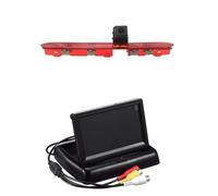 Camara Marcha Atras para Peugeot para Expert 2016-2025 para Traveller 2019-2025 Cámara De Luz De Freno Cámara Reserva Coche(Foldable Screen)