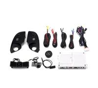 Camara Marcha Atras para Toyota para Prado para Land para Cruiser AI 360 Grados Vista Envolvente 3D Grabadora Conducción Cámara Alta Definición 4K AHD 1080p(Negro,None)