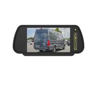 Cámara Marcha Atrás para VW para Crafter Lente Doble Cámara De Visión Trasera Coche Luz Freno Kit Monitor Reverso Respaldo(Suction Cup Bracket)