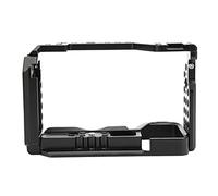 Cámara Metal Rabbit Cage Aleación de Aluminio, Multifunción Cámara de Extensión de Universal con Soporte de Zapata Incorporado Accesorio de Soporte de Grabación de Video Anti-caída para Cámara D