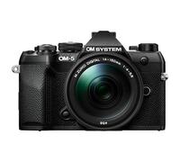 Cámara Micro Cuatro Tercios OM SYSTEM OM-5 Mark II, Incl. Objetivo M.Zuiko Digital ED 14-150mm II, Sensor Live Mos de 20 MP, estabilización de Imagen de 5 Ejes, Sellado IP53 contra la Intemperie