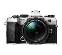 Cámara Micro Cuatro Tercios OM SYSTEM OM-5 Mark II, Incl. Objetivo M.Zuiko Digital ED 14-150mm II, Sensor Live Mos de 20 MP, estabilización de Imagen de 5 Ejes, Sellado IP53 contra la Intemperie