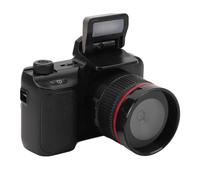 Cámara Micro SLR, Cámara de Vídeo Digital HD 1080P con Giro de 180 Grados, Pantalla de 2 Pulgadas, Zoom 4X, Cámara SLR Digital Compacta Retro de 256 GB para Fotografía de Vídeo