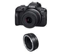 Cámara Mirrorless Canon EOS R100 24,1 MP Zoom Óptico Sensor APS-C WiFi Kit RF-S 18-45mm