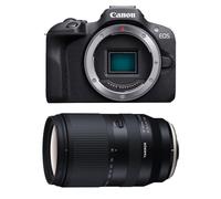 Cámara Mirrorless Canon EOS R100 24.1MP WiFi Bluetooth + Objetivo Tamron 18-300mm F/3.5-6.3