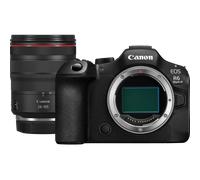 Canon Cámara de sistema EOS R6 Mark III + lente de 24-105 mm F4 L IS USM - 32,5 MP, fotograma completo, 40 FPS, doble píxel CMOS AF II