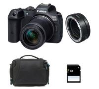 Cámara Mirrorless Canon EOS R7 32,5 MP Sensor APS-C WiFi Kit RF-S 18-150mm SD 8GB