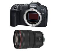 Cámara Mirrorless Canon EOS R8 24,2 MP Zoom 24-70mm Sensor CMOS Full Frame WiFi IS USM