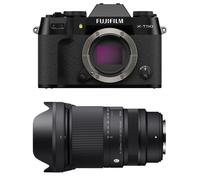 Cámara Mirrorless Fujifilm X-T50 40.2MP 6.2K/30P WiFi Bluetooth + Objetivo Sigma 17-40mm f/1.8