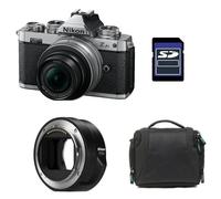 Cámara Mirrorless Nikon Z Fc 20.9MP 16-50mm Plata WiFi Bluetooth + Adaptador FTZ II