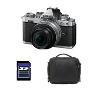 Cámara Mirrorless Nikon Z Fc 20.9MP 16-50mm Plata WiFi Bluetooth + Bolsa Tarjeta SD