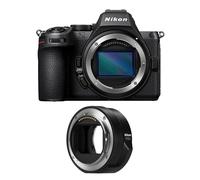Cámara Mirrorless Nikon Z5 II Cuerpo 24.5MP Sensor Full-Frame WiFi Bluetooth + Adaptador FTZ II