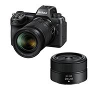 Cámara Mirrorless Nikon Z6 III 24.5MP Sensor Full-Frame + Objetivo Z 24-70mm F4 S + Z 28mm F2.8