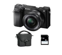 Cámara Mirrorless Sony Alpha 6100 24.2MP 16-50mm WiFi Bluetooth