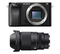 Cámara Mirrorless Sony Alpha 6100 24.2MP 4K 16-300mm WiFi Bluetooth