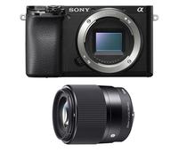 Cámara Mirrorless Sony Alpha 6100 24.2MP 4K 30mm WiFi Bluetooth