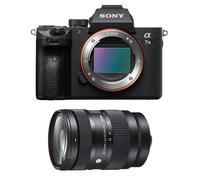 Cámara Mirrorless Sony Alpha 7 III 24MP 4K Sensor Full-Frame 28-70mm USB-C WiFi