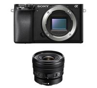 Cámara Mirrorless Sony Alpha a6100 24.2 MP 3x Zoom Óptico Sensor APS-C Kit 10-20 mm 4K WiFi