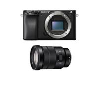 Cámara Mirrorless Sony Alpha a6100 24.2 MP Zoom Óptico 6x Sensor APS-C 4K LCD Táctil Incluye 18-105mm