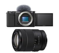 Cámara Mirrorless Sony Alpha ZV-E10 24.2MP 4K 18-135mm WiFi USB-C