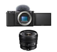 Cámara Mirrorless Sony Alpha ZV-E10 24 MP 10-20 mm Zoom Óptico Sensor APS-C WiFi 4K