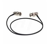 Cámara Monitor HD SDI Cable coaxial de vídeo 75ohm de ángulo recto BNC a ángulo recto BNC Cable de ángulo recto (80cm)