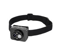 Cámara Montada en la Cabeza, 1080p 45 ° Cámara de Videos de Ciclo de Cámara de Ajuste de la Cabeza con Faros LED, Cámara de Video de Cuerpo Portátil