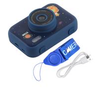 Cámara multifuncional para niños pequeños con reproductor de MP3, juguete fotográfico con flash para fotos y grabación de vídeo, para niños de