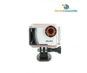 Camara Nilox Action Cam Mini Sumergible Blanca