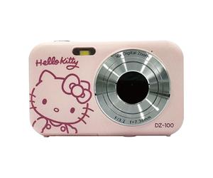 Cámara num rique yashica dz100 hello kitty rosa