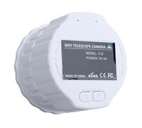 Cámara ocular digital de 4 MP 2K, aplicaciones integradas para telescopios electrónicos, compatible con telescopio de 1,18 a 1,97 pulgadas (blanco)