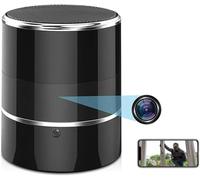 Cámara oculta con altavoz Bluetooth 1080P HD Spycam, cámara oculta inalámbrica, grabadora de video, cámara de niñera de visión en tiempo real, detección de movimiento