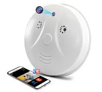 Cámara Oculta WiFi 5G, Cámara Espía Oculta en Detector de Humo | Mini Cámara Oculta Wifi, Cámara Espía Oculta HD 1080P con Detección de Movimiento y Visión Nocturna, Vista Remota