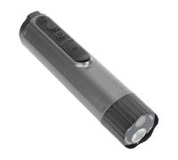 Cámara para Casco, Cámara de Acción WiFi 4K con Lente Gran Angular de 140° y Vídeo 1080P a 30, Luz Recargable para Bicicleta con 3 Modos, para Motocicleta, Bicicleta (Gris Oscuro)